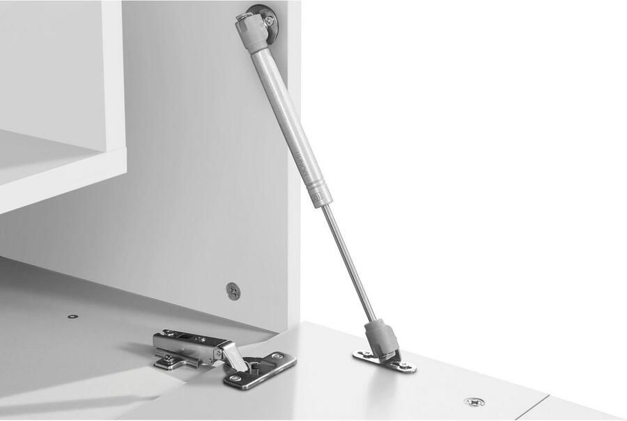 INOSIGN Tv-meubel Coro lowboard TV-commode TV-meubelen TV-bank met 2 kleppen 1 deur 1 glazen plank breedte 160 - Foto 3