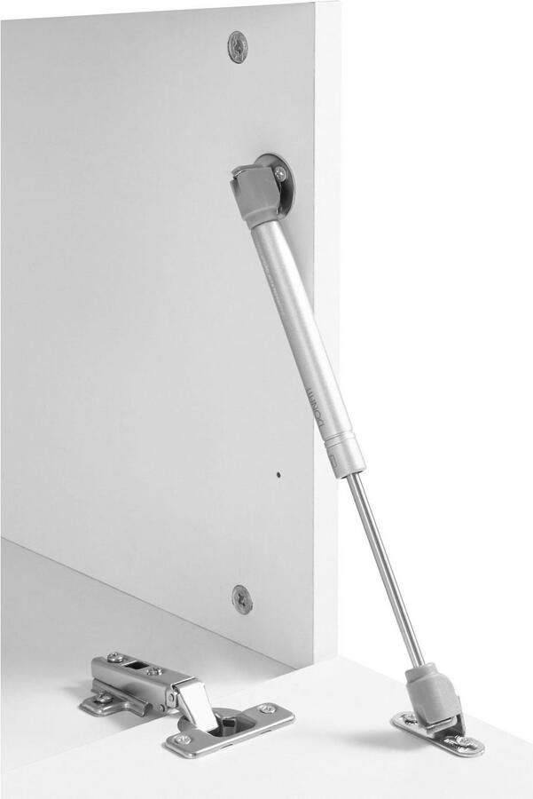 INOSIGN Tv-meubel Coro lowboard TV-commode TV-meubelen TV-bank met 2 kleppen 1 deur 1 glazen plank breedte 160 - Foto 4