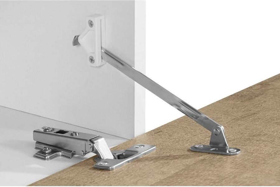 INOSIGN Tv-meubel Coro lowboard TV-commode TV-meubelen TV-bank met 3 kleppen waarvan 2 met push-to-open functie breedte 200 cm - Foto 3