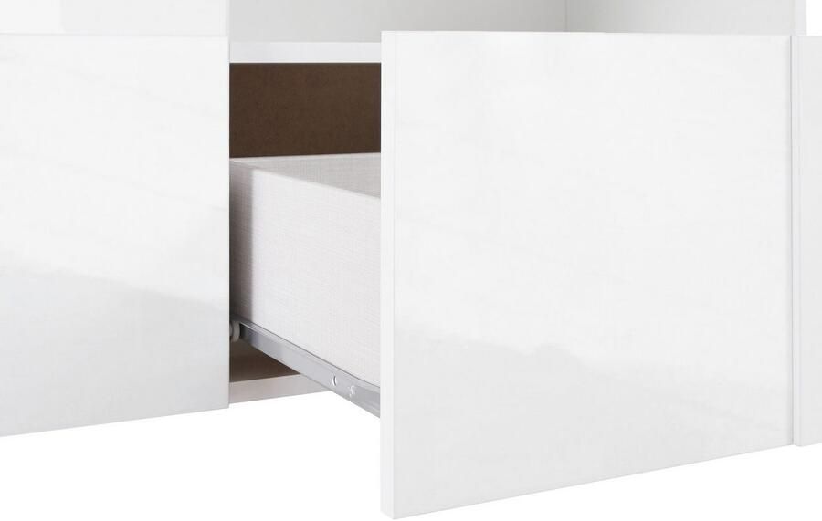 INOSIGN Tv-meubel Dama Breedte 121 cm TV-meubel 1 deur 1 lade TV-kast Front in 3D-uiterlijk greeploos verschillende kleuren - Foto 8