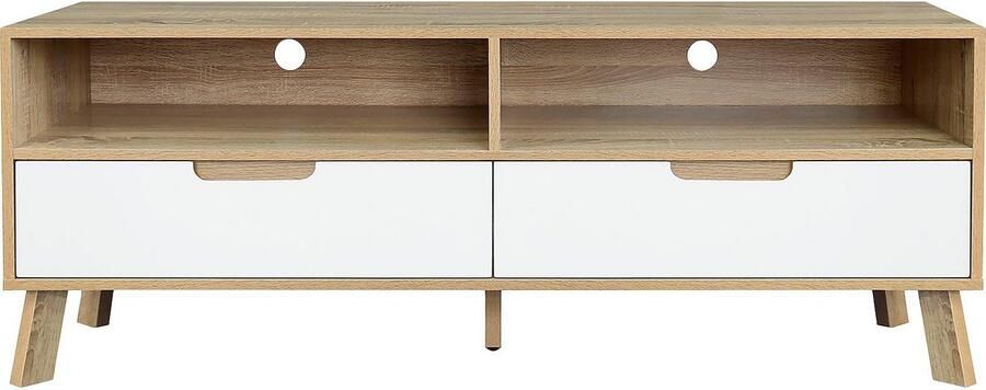 Artistiq Living Artistiq TV-meubel Gonzalo 140cm Naturel Wit - Foto 9