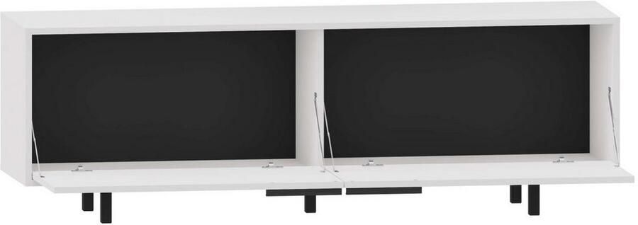 INOSIGN Tv-meubel Dinant TV-kast met 2 kleppen kabeldoorvoer breedte 150 cm hoogte 50 cm - Foto 6