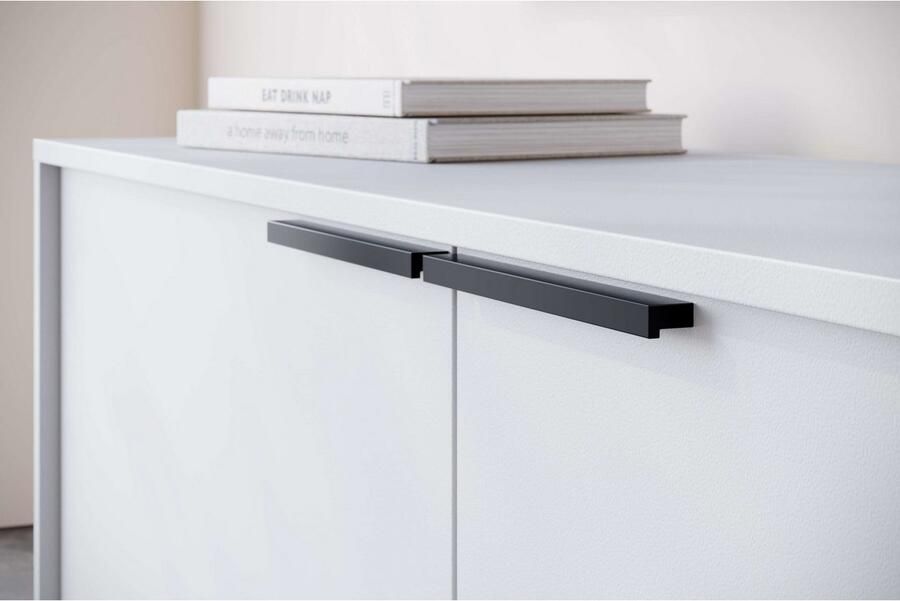 INOSIGN Tv-meubel Dinant TV-kast met 2 kleppen kabeldoorvoer breedte 150 cm hoogte 50 cm - Foto 2