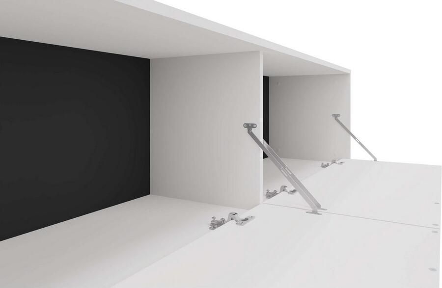 INOSIGN Tv-meubel Dinant TV-kast met 2 kleppen kabeldoorvoer breedte 150 cm hoogte 50 cm - Foto 4