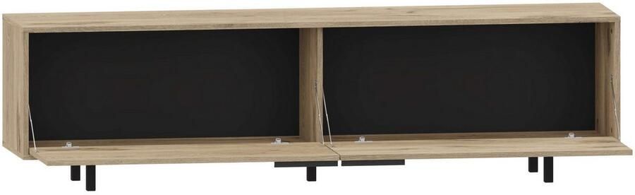 INOSIGN Tv-meubel Dinant TV-kast met 2 kleppen kabeldoorvoer breedte 150 cm hoogte 50 cm - Foto 5