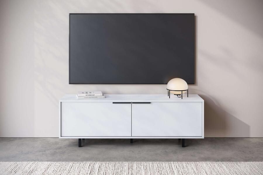 INOSIGN Tv-meubel Dinant TV-kast met 2 kleppen kabeldoorvoer breedte 150 cm hoogte 50 cm - Foto 3