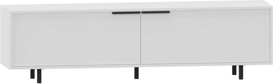 INOSIGN Tv-meubel Dinant TV-kast met 2 kleppen kabeldoorvoer breedte 150 cm hoogte 50 cm - Foto 5