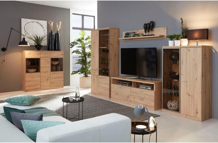 INOSIGN Tv-meubel Elne Tv-kast lichtbruin eiken mat breedte 150 cm - Foto 2