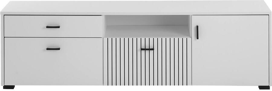 INOSIGN Tv-meubel Hudson in moderne trendkleur handgrepen van metaal (zwart) breedte 150 cm - Foto 5