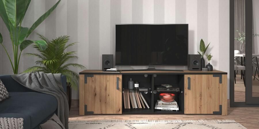 INOSIGN Tv-meubel LAZIO Breedte 200 cm - Foto 10