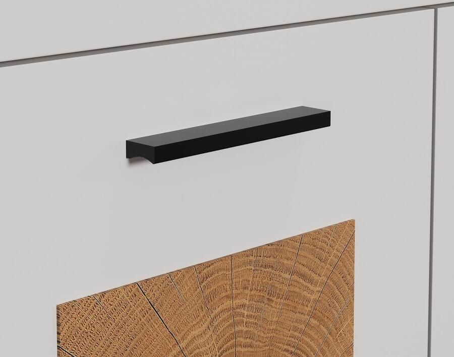 INOSIGN Wandrek Linz royale boekenplank in wit eiken wandplank (b d h) 170 18 25 cm (1 stuk) - Foto 3