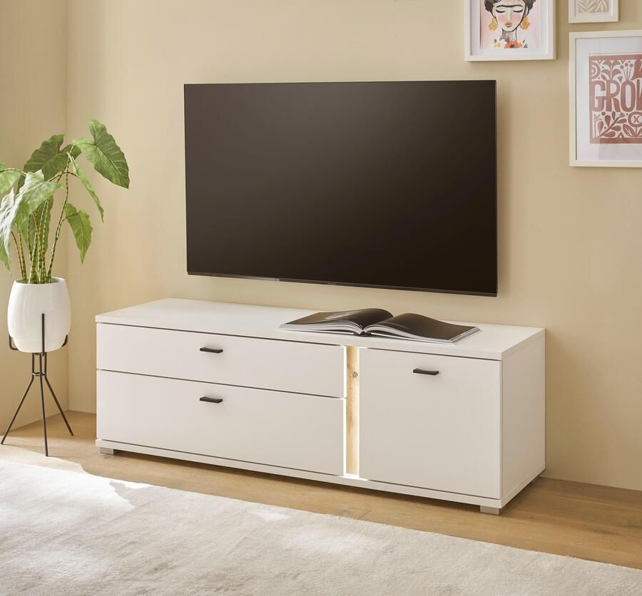 INOSIGN Tv-meubel Long Island in moderne trendkleur inclusief verticale verlichting breedte 150 cm (1 stuk) - Foto 6