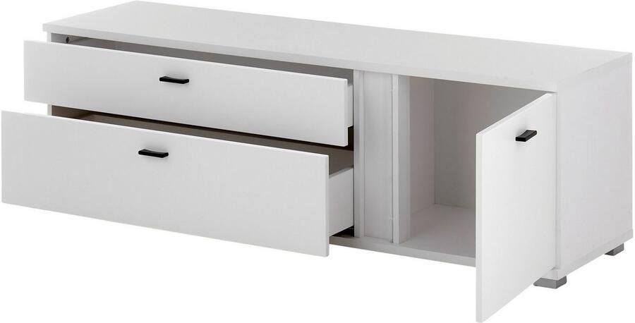 INOSIGN Tv-meubel Long Island in moderne trendkleur inclusief verticale verlichting breedte 150 cm (1 stuk) - Foto 3