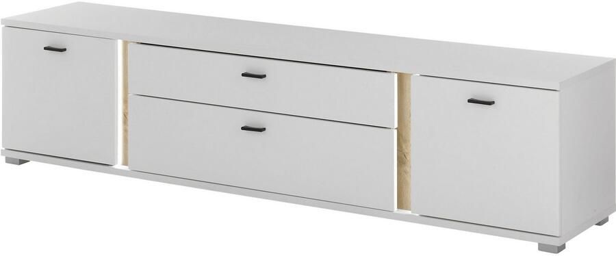 INOSIGN Tv-meubel Long Island in moderne trendkleur inclusief verticale verlichting breedte 200 cm (1 stuk) - Foto 4