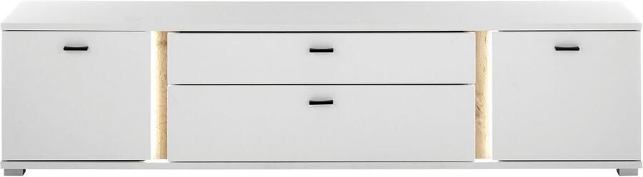 INOSIGN Tv-meubel Long Island in moderne trendkleur inclusief verticale verlichting breedte 200 cm (1 stuk) - Foto 5