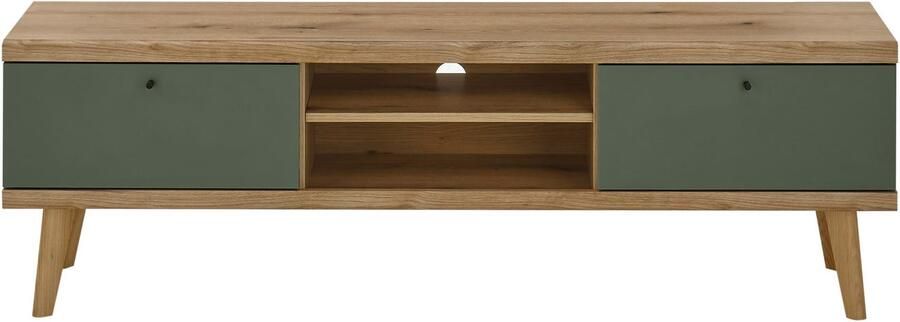 INOSIGN Wandmeubel MAVAS in moderne trendkleur handgrepen van metaal (zwart) breedte 337 cm (set 3-delig) - Foto 16