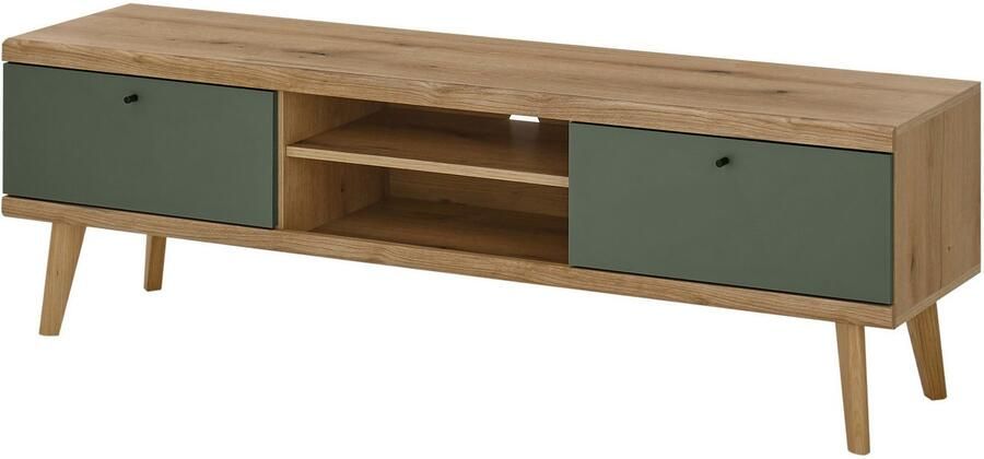 INOSIGN Wandmeubel MAVAS in moderne trendkleur handgrepen van metaal (zwart) breedte 337 cm (set 3-delig) - Foto 14