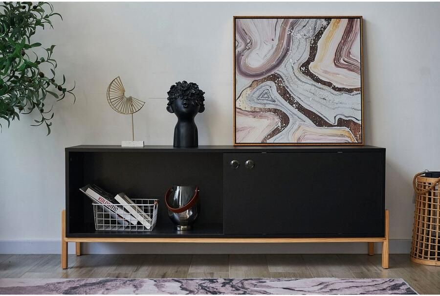 INOSIGN Tv-meubel Melia Commode met kabeldoorvoeren - Foto 3