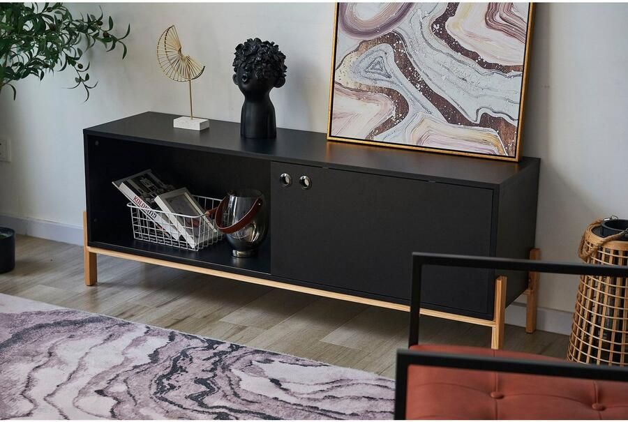 INOSIGN Tv-meubel Melia Commode met kabeldoorvoeren - Foto 4