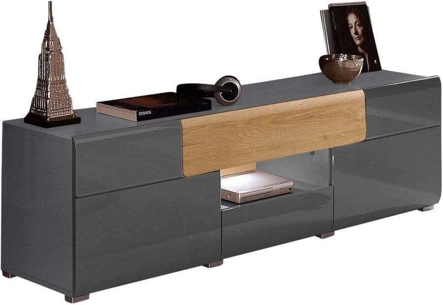 INOSIGN Tv-meubel Toledo breedte 159 cm modieuze TV-kast met decoratief freeswerk