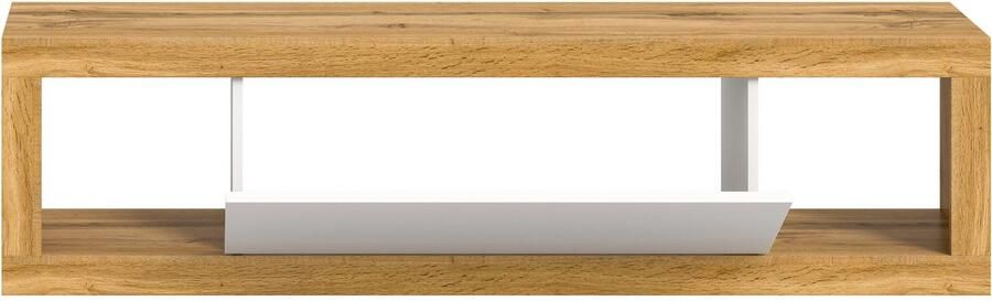 INOSIGN Tv-meubel Trinity Breedte 150 cm staand en hangend 1 klep 2 open vakken greeploze fronten tv-meubel tv-kast hangkast - Foto 8