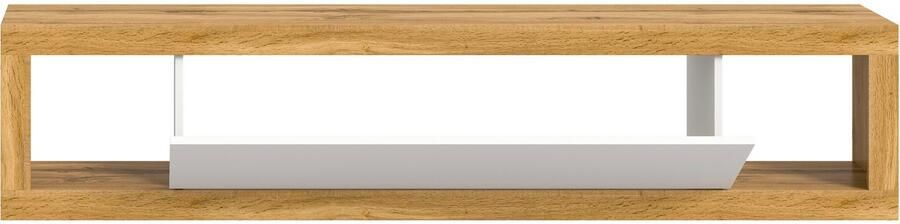 INOSIGN Tv-meubel Trinity Breedte 180 cm staand en hangend 1 klep 2 open vakken greeploze fronten tv-meubel tv-kast hangkast - Foto 7