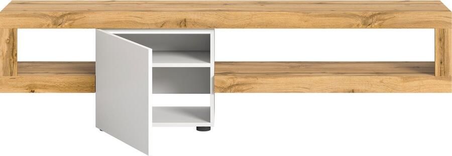 INOSIGN Tv-meubel Zolder breedte 190 cm push-to-open 1 deur 2 open vakken - Foto 5