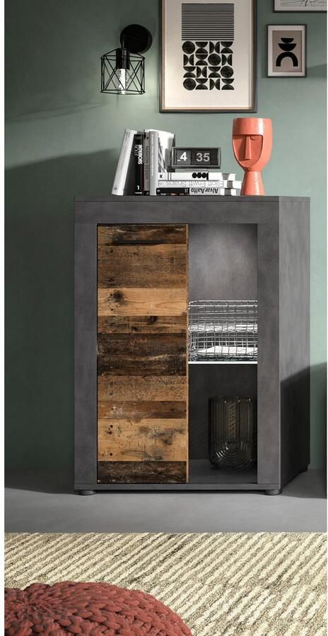 INOSIGN Vitrinekast Aosta breedte 60 cm staand of hangend in verschillende kleuren Deurafdichting verwisselbaar 1 glazen inlegvloer hangvitrine staande vitrine - Foto 10