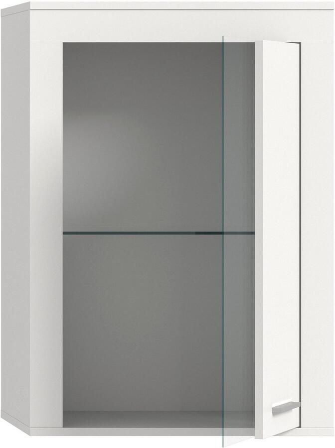 INOSIGN Vitrinekast Aosta breedte 60 cm staand of hangend in verschillende kleuren Deurafdichting verwisselbaar 1 glazen inlegvloer hangvitrine staande vitrine - Foto 3