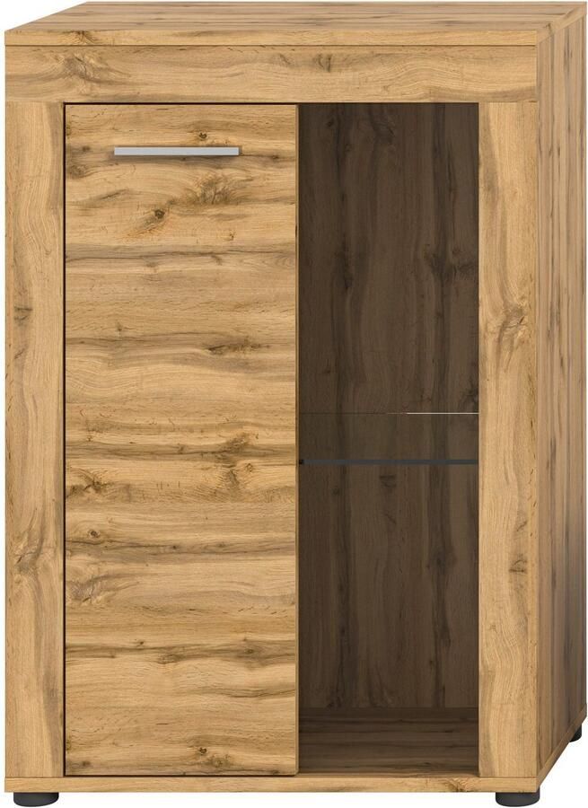 INOSIGN Vitrinekast Aosta breedte 60 cm staand of hangend in verschillende kleuren Deurafdichting verwisselbaar 1 glazen inlegvloer hangvitrine staande vitrine - Foto 10