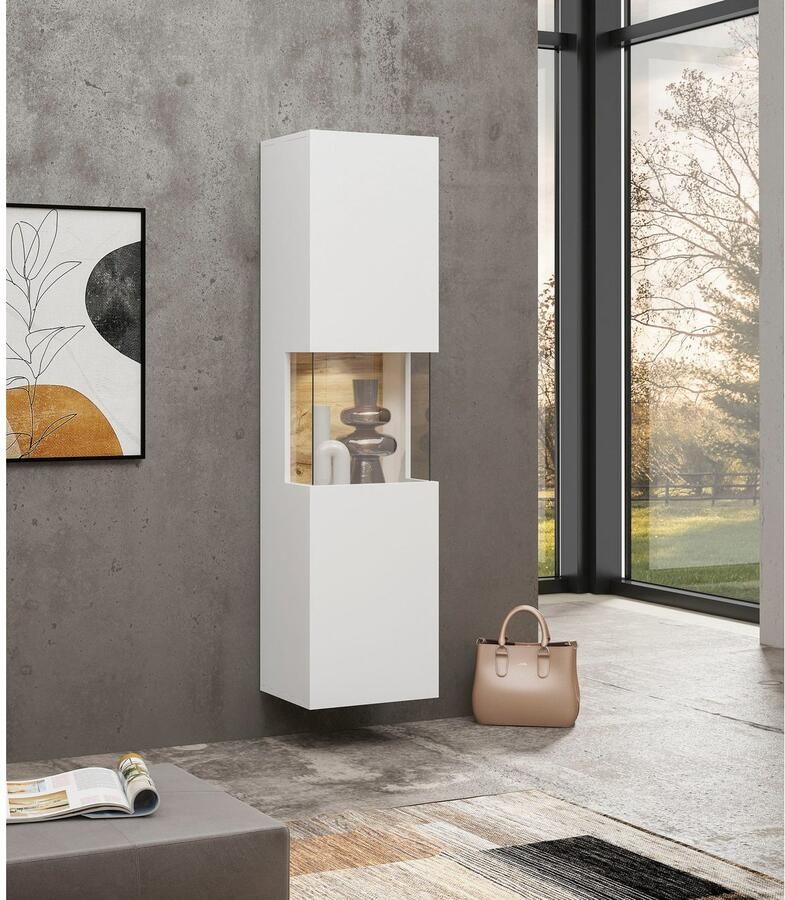 INOSIGN Wandmeubel Ava woonkamer-set hangend staand te monteren vitrinekast lowboard - Foto 2