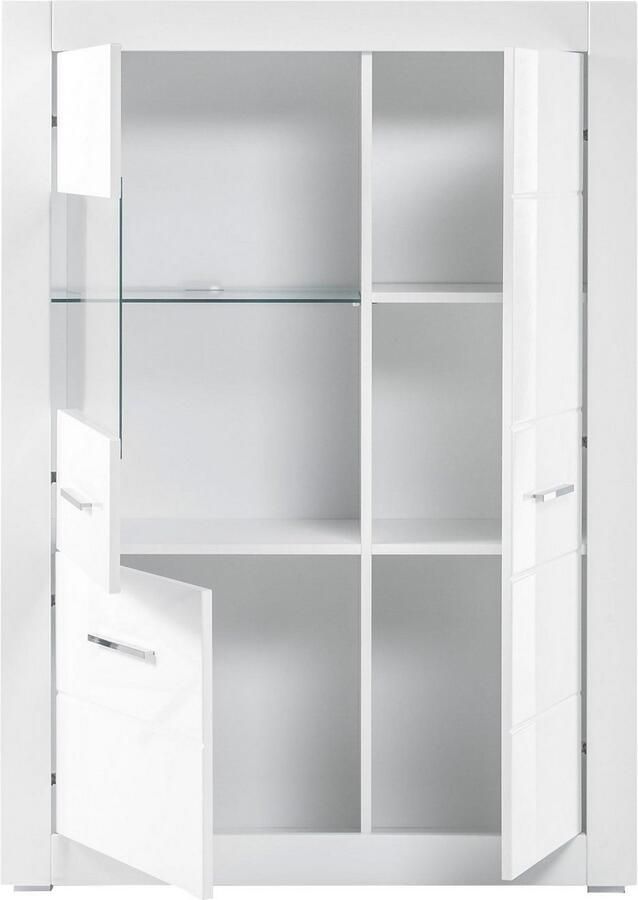INOSIGN Vitrinekast Bianco Hoogte 142 cm