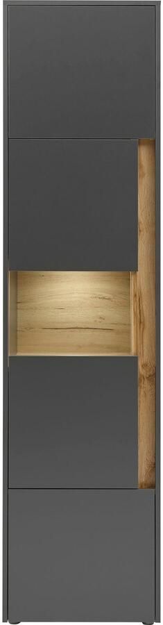 INOSIGN Vitrinekast City Giron moderne hoge kast glazen vitrine - Foto 7