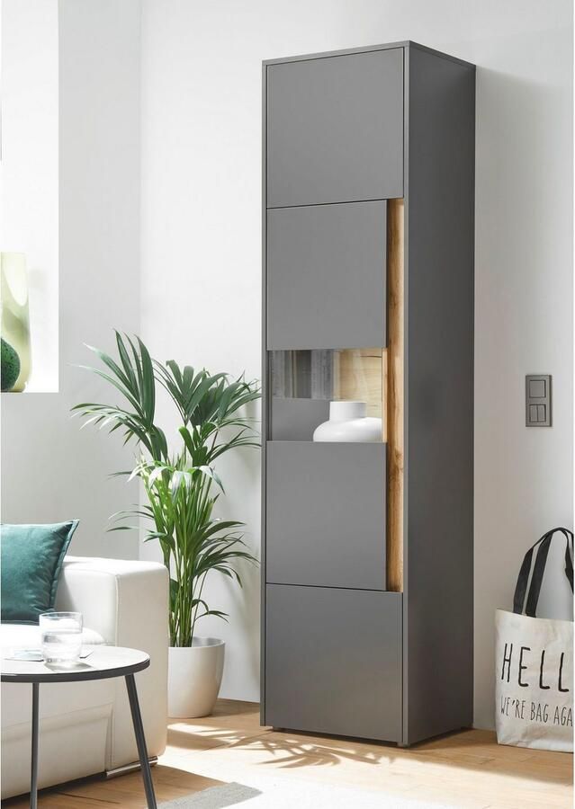 INOSIGN Vitrinekast City Giron moderne hoge kast glazen vitrine - Foto 3