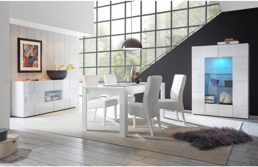 INOSIGN Dressoir Dama Breedte 181 Commode 2 deuren en 2 lades Dressoir Front in 3D-uiterlijk veel opbergruimte verschillende kleuren - Foto 3