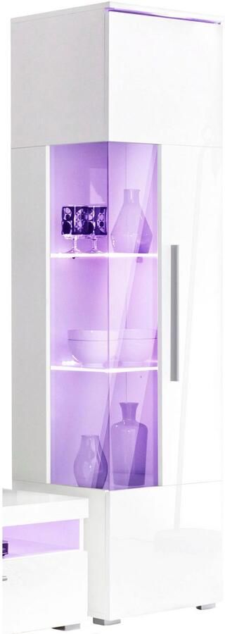 INOSIGN Vitrinekast India hoogte 160 cm stijlvolle vitrinekast met verstelbare glasplateaus - Foto 3
