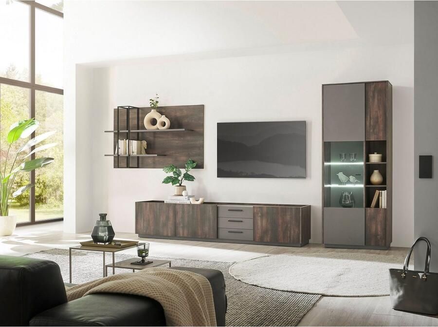 INOSIGN Vitrinekast Largo Soft-closefunctie hoogte ca. 200 cm - Foto 3