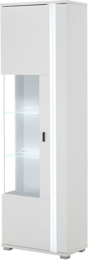 INOSIGN Vitrinekast Long Island in moderne trendkleur inclusief verticale verlichting breedte 55 cm (1 stuk) - Foto 3