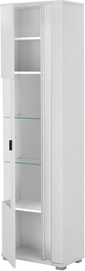 INOSIGN Vitrinekast Long Island in moderne trendkleur inclusief verticale verlichting breedte 55 cm (1 stuk) - Foto 4