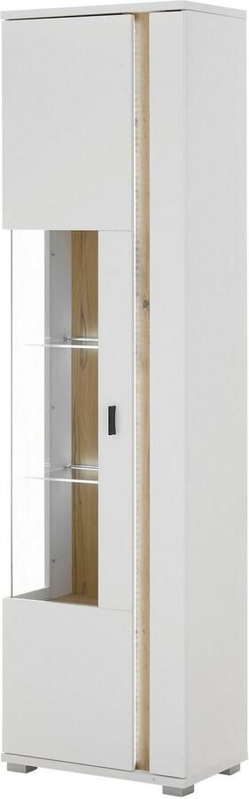 INOSIGN Vitrinekast Long Island in moderne trendkleur inclusief verticale verlichting breedte 55 cm (1 stuk) - Foto 4