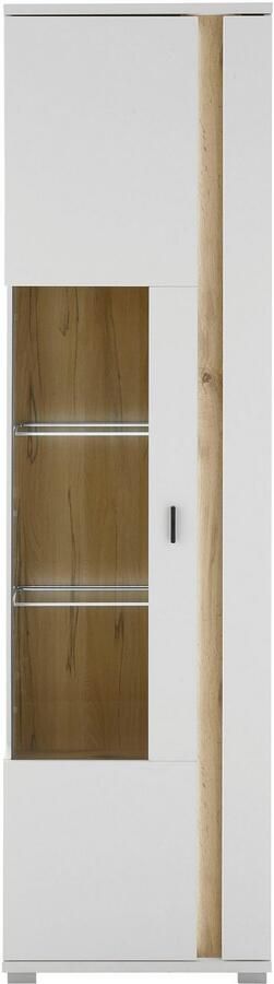 INOSIGN Vitrinekast Long Island in moderne trendkleur inclusief verticale verlichting breedte 55 cm (1 stuk) - Foto 5