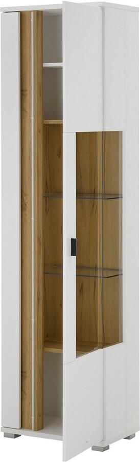 INOSIGN Vitrinekast Long Island in moderne trendkleur inclusief verticale verlichting breedte 55 cm (1 stuk) - Foto 4