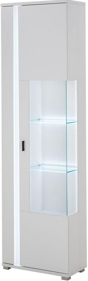 INOSIGN Vitrinekast Long Island in moderne trendkleur inclusief verticale verlichting breedte 55 cm (1 stuk) - Foto 3