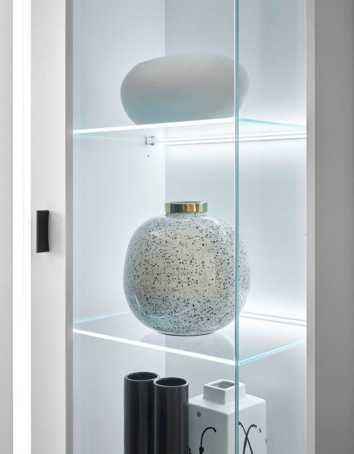 INOSIGN Wandmeubel Long Island in moderne trendkleur inclusief verticale verlichting breedte 305 cm (set 4-delig) - Foto 3