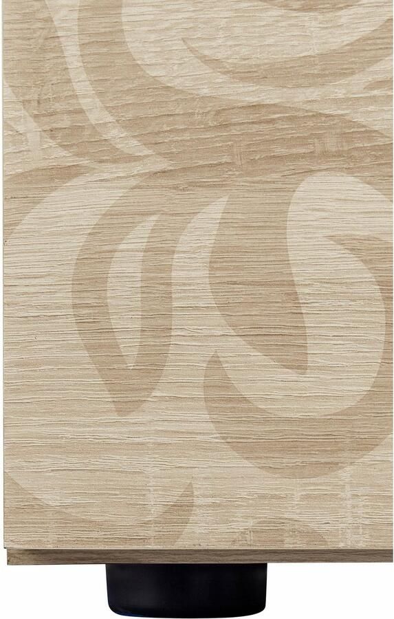 INOSIGN Vitrinekast Miro Vitrinekast hoogte 166 cm met decoratieve zeefdruk - Foto 8