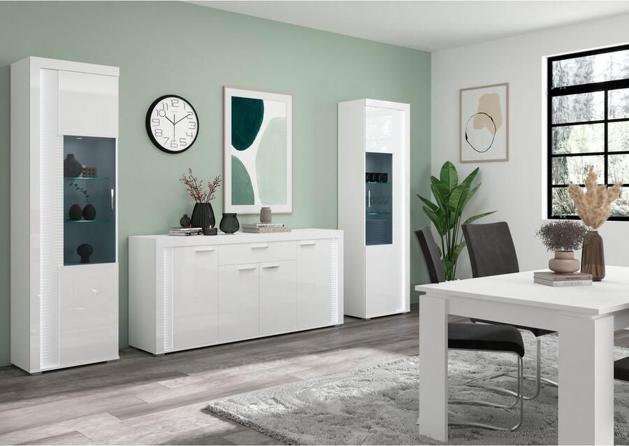 INOSIGN Dressoir Viborg Breedte 182 cm inclusief verticale frontverlichting - Foto 3