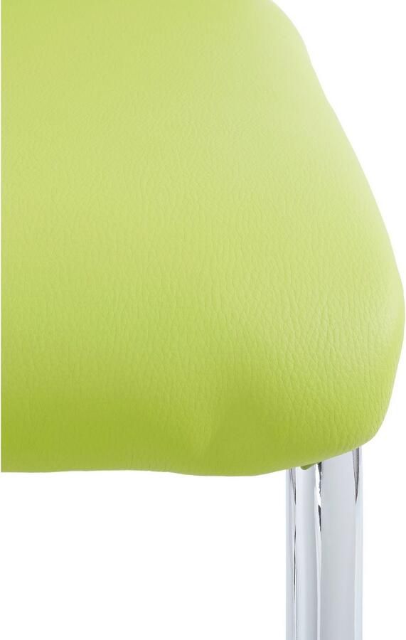 INOSIGN Vrijdragende stoel Adora (2 of set van 4) bekleding in imitatieleer verchroomd metalen frame (set) - Foto 5