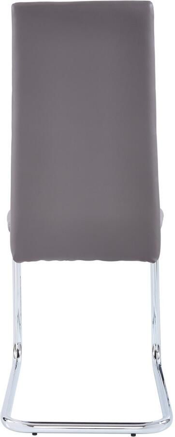 INOSIGN Vrijdragende stoel Adora (2 of set van 4) bekleding in imitatieleer verchroomd metalen frame (set) - Foto 9