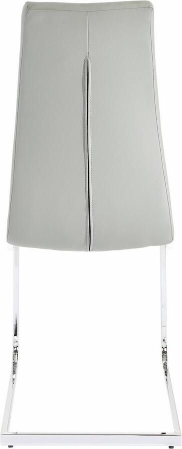 INOSIGN Vrijdragende stoel Lola set van 2 of 4 bekleding van imitatieleer of fluweelstof chroom metalen frame (set) - Foto 13