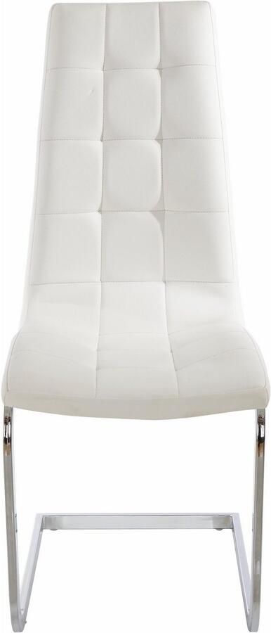 INOSIGN Vrijdragende stoel Lola set van 2 of 4 bekleding van imitatieleer of fluweelstof chroom metalen frame (set) - Foto 13